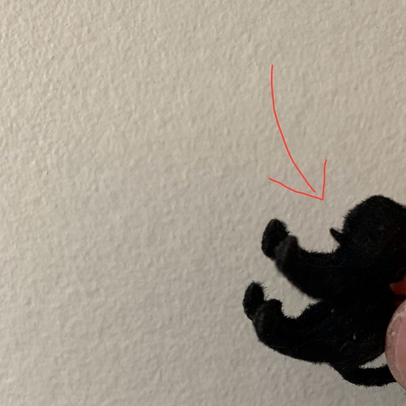 New vintage black cat pendant necklace - Picture 11 of 13